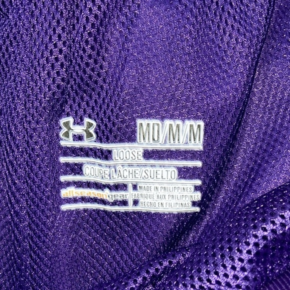 Women’s Under Armour purple wide legs track-pants size Medium - Picture 2 of 16